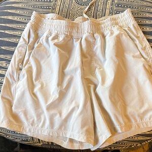 Lululemon Athletica Men's White Athletic Shorts